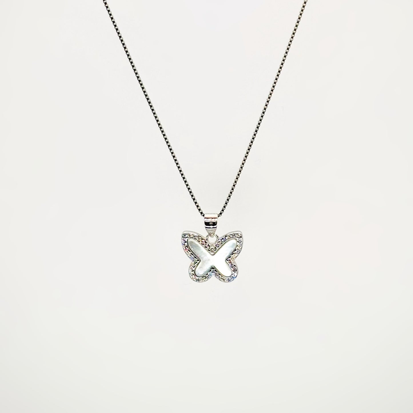 Butterfly Elegance Set in Italian 92.5 Silver