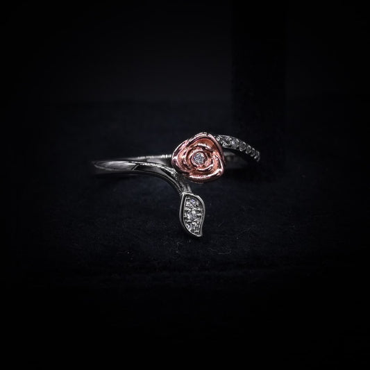 “Eternal Bloom” Rose Diamond Ring