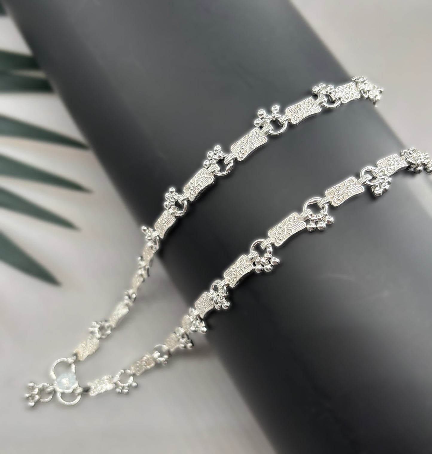 unique charm with tiny dangling beads