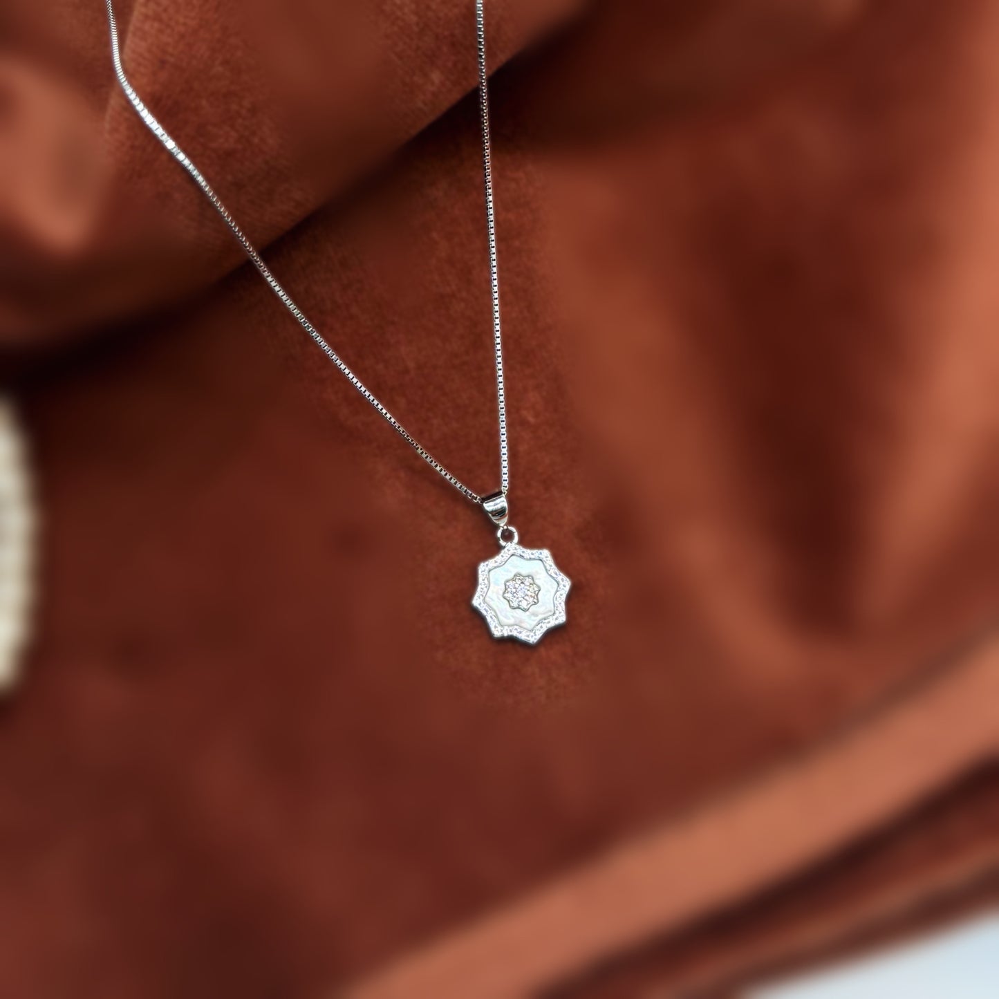 Luxury Floral Star Set in Italian 92.5 Silver