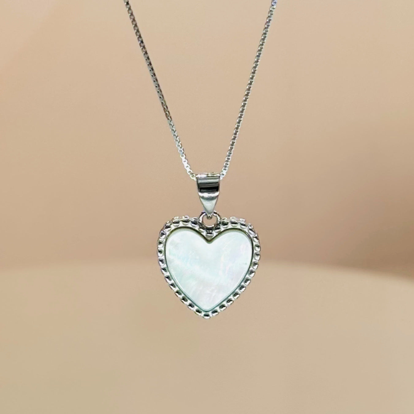 Classic Heart Set in Italian 92.5 Silver