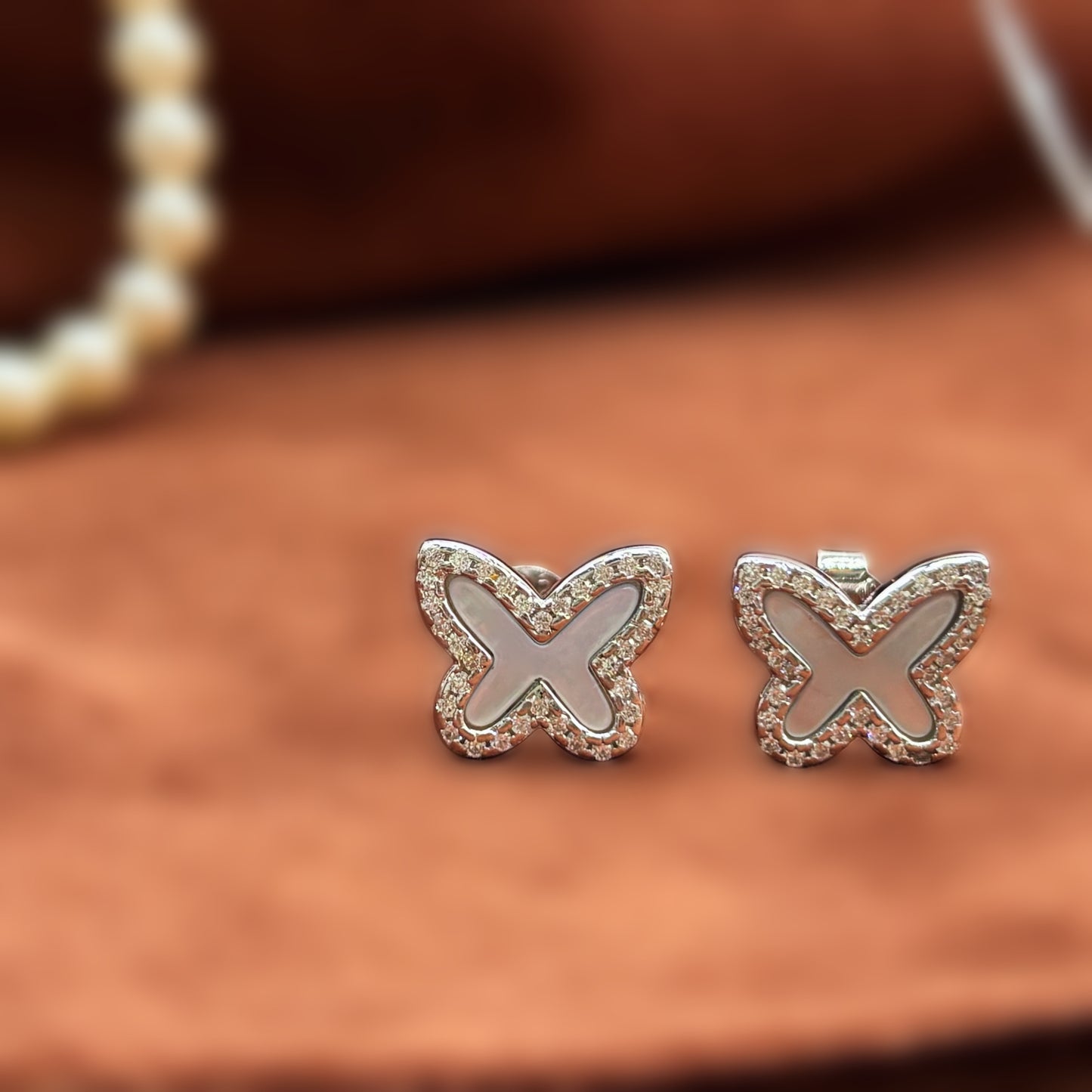 Butterfly Elegance Set in Italian 92.5 Silver