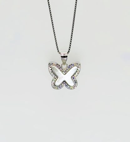 Butterfly Elegance Set in Italian 92.5 Silver