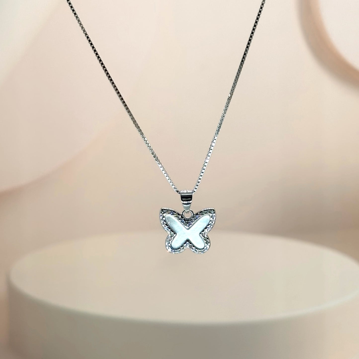 Butterfly Elegance Set in Italian 92.5 Silver