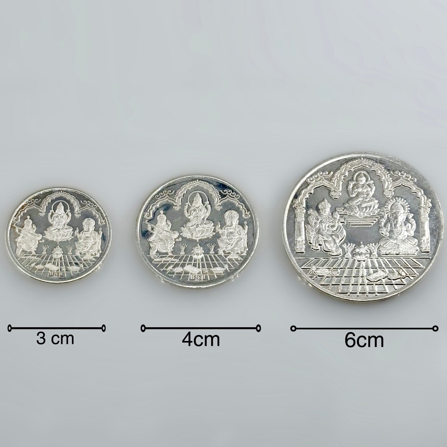 999 Fine Silver Laxmi Puja Coin | Diwali Special