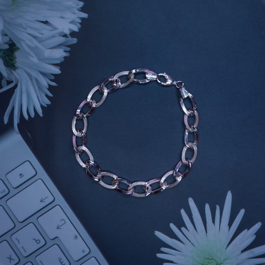 Men’s Hollow Link Bracelet