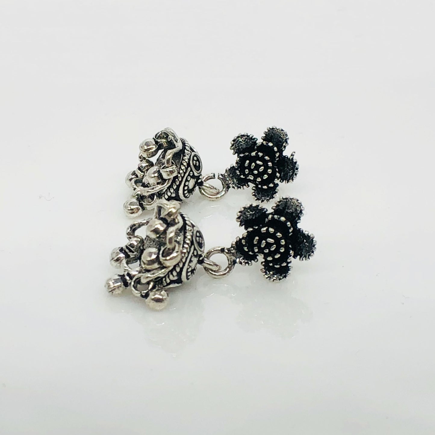 Floral Jhumka Earrings