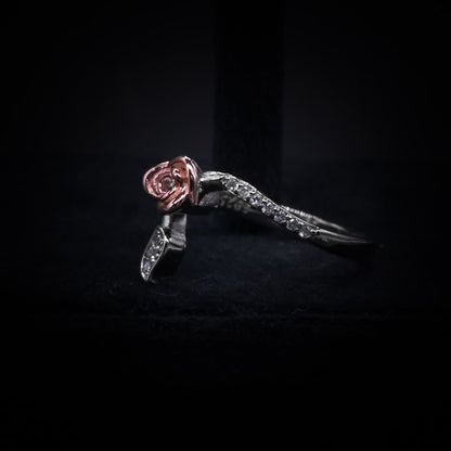 “Eternal Bloom” Rose Diamond Ring