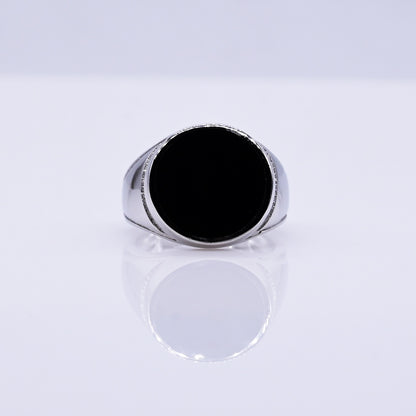 Turkish Style Men’s Black Onyx Ring