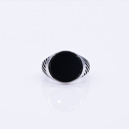 Turkish Style Men’s Black Onyx Ring