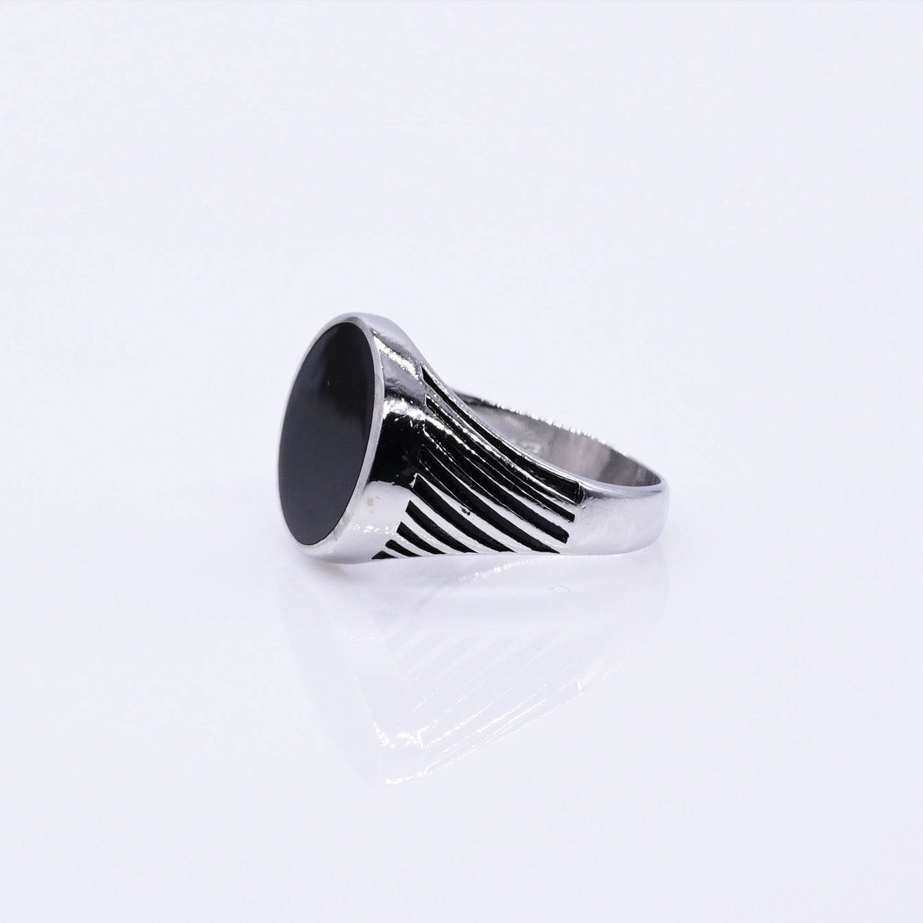 Turkish Style Men’s Black Onyx Ring